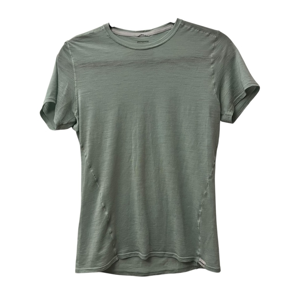 Patagonia Olive Short Sleeve Tee